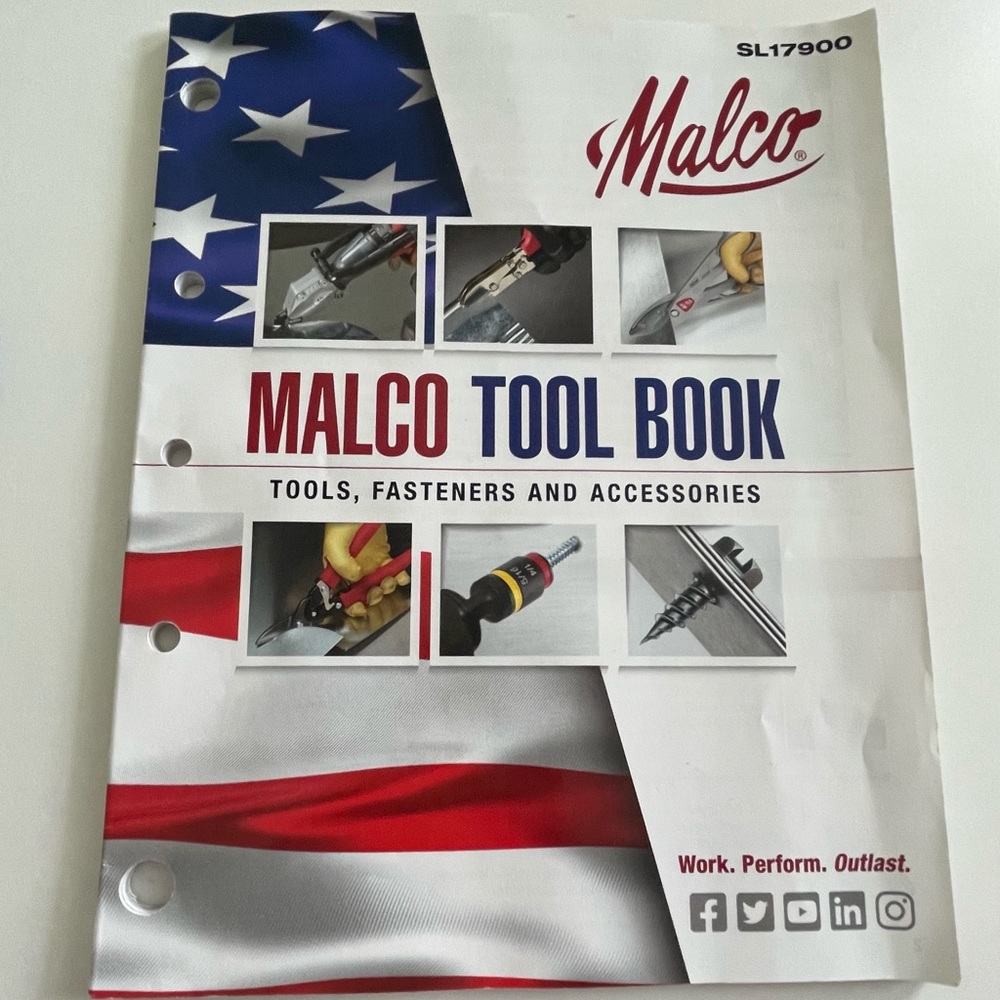 Malco Tool Book SL17900 Magazine